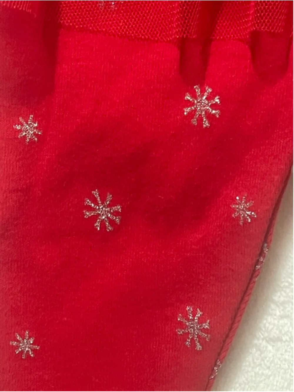 Girls Carter's Newborn Red White Christmas tutu pants Set